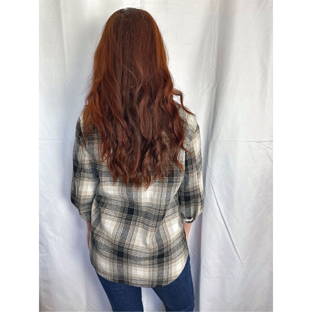 Adorable Plaid Shacket - Picture 2 of 7
